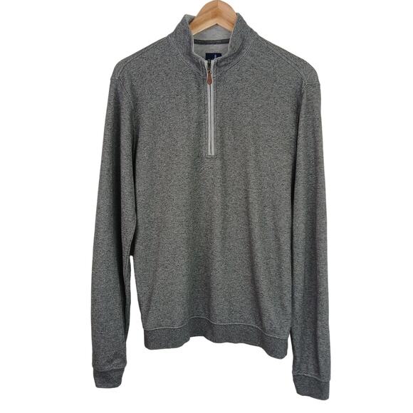 Johnny-O SZ S Sully Heather Gray 1/4 Zip Pullover - Picture 2 of 8